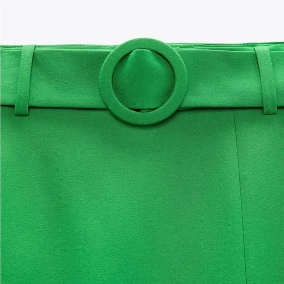 NWT ZARA BELTED PENCIL SKIRT SIZE XS - Picture 8 of 10